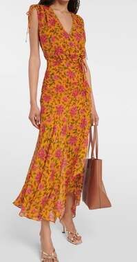 veronica beard ruben cotton midi dress Veronica Beard Women's Ruben Midi Dress - Blue - Size 2
